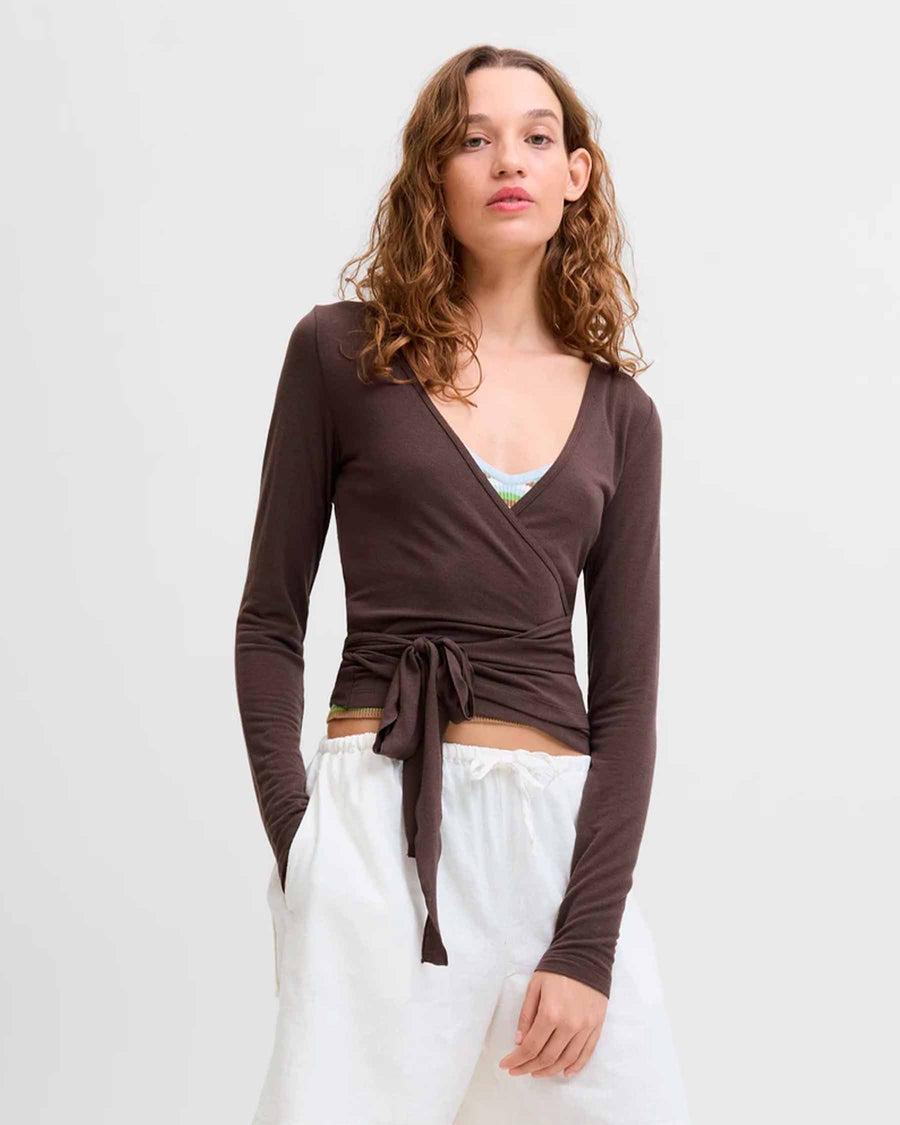 JXLUNA WRAP LS CARDIGAN