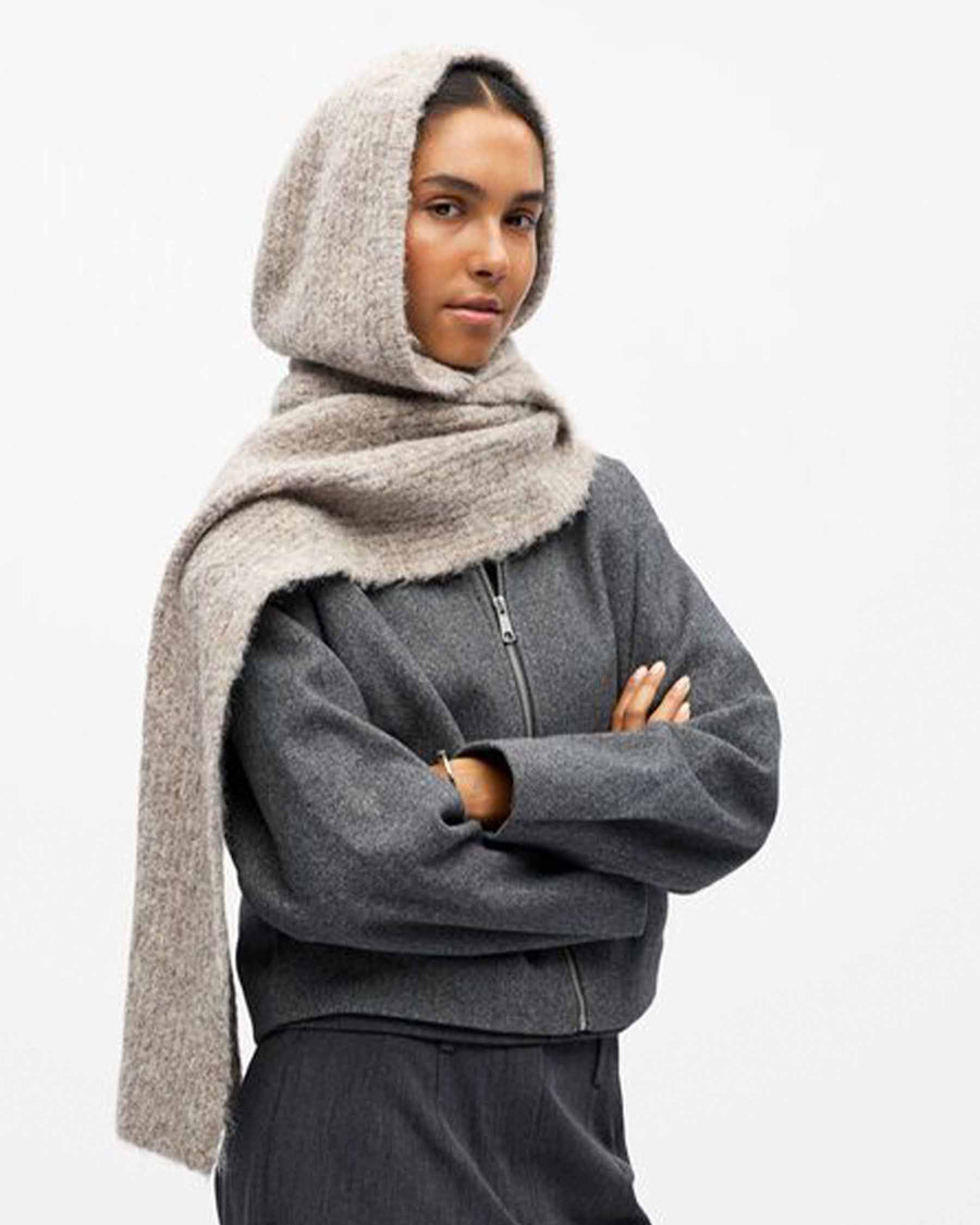 OBJMILU SCARF KNIT BALACLAVA