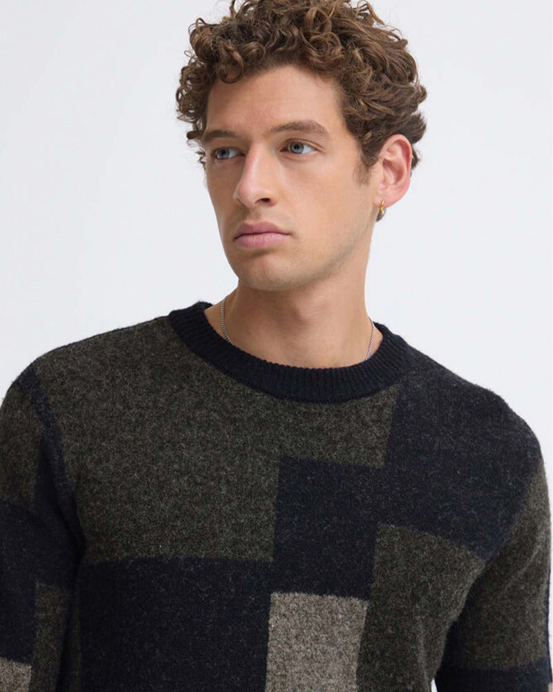 CFWIREN GEOMETRIC KNIT