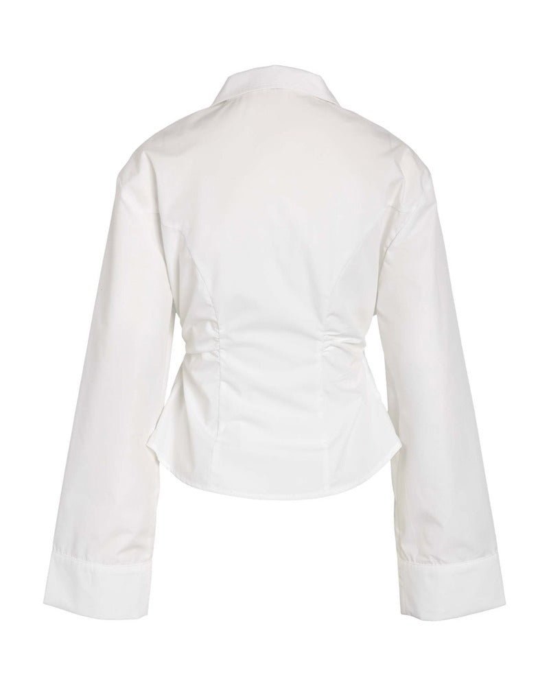 NMCIRI L/S ASSYMETRIC SHIRT