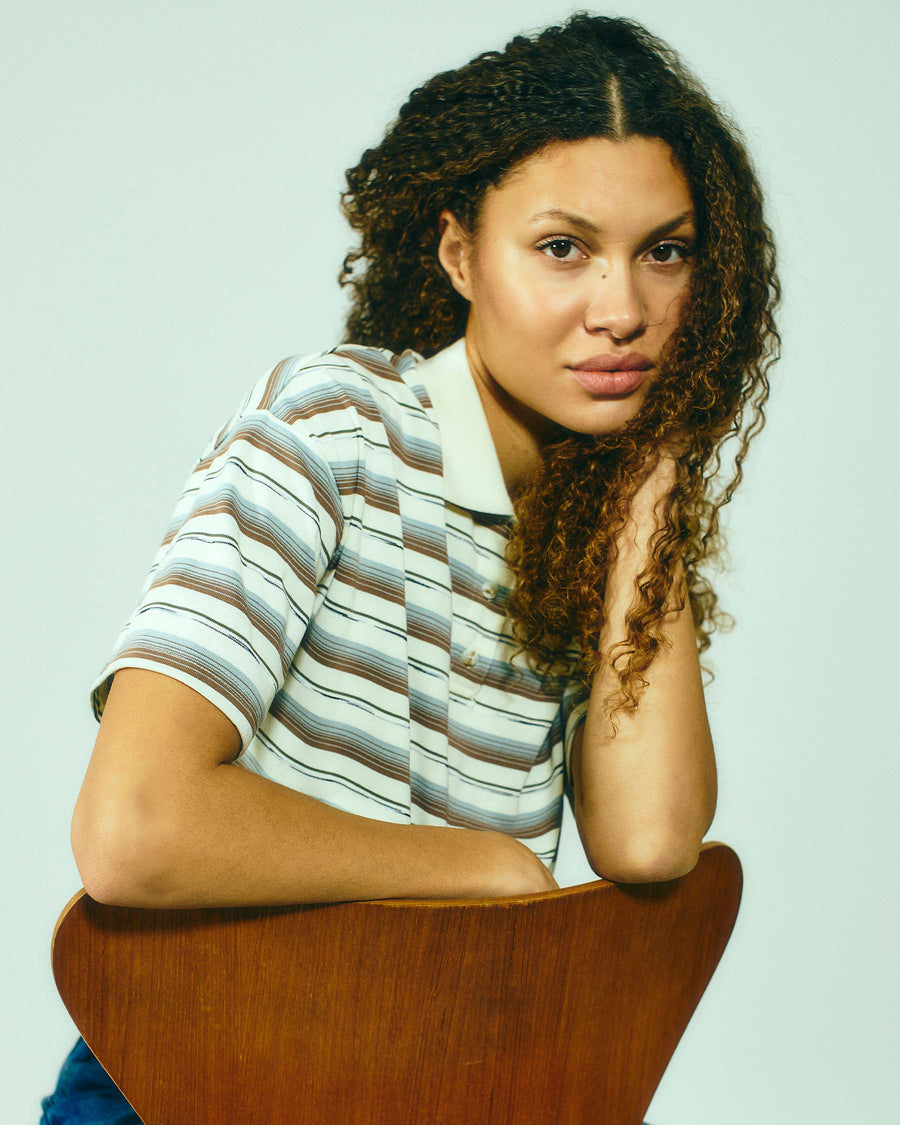 Mille stripe ss polo