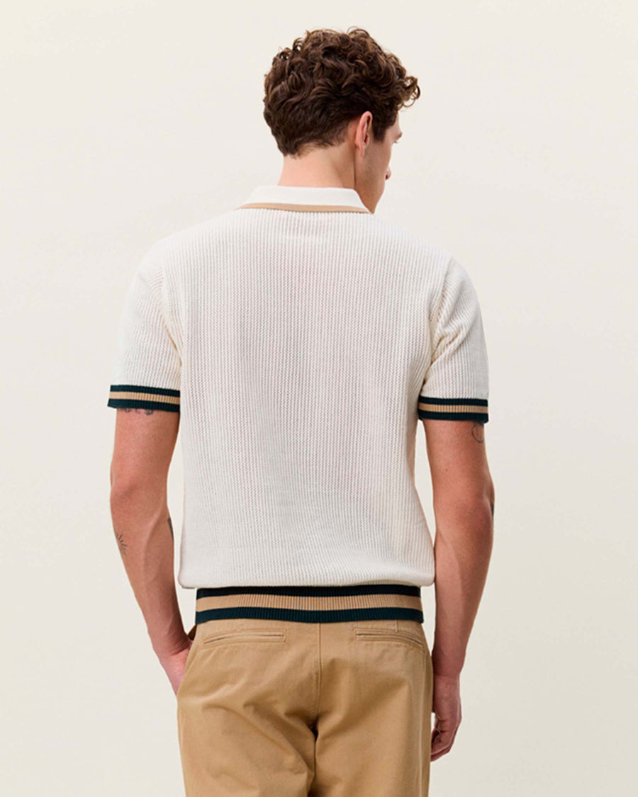 Lace Knitted Polo