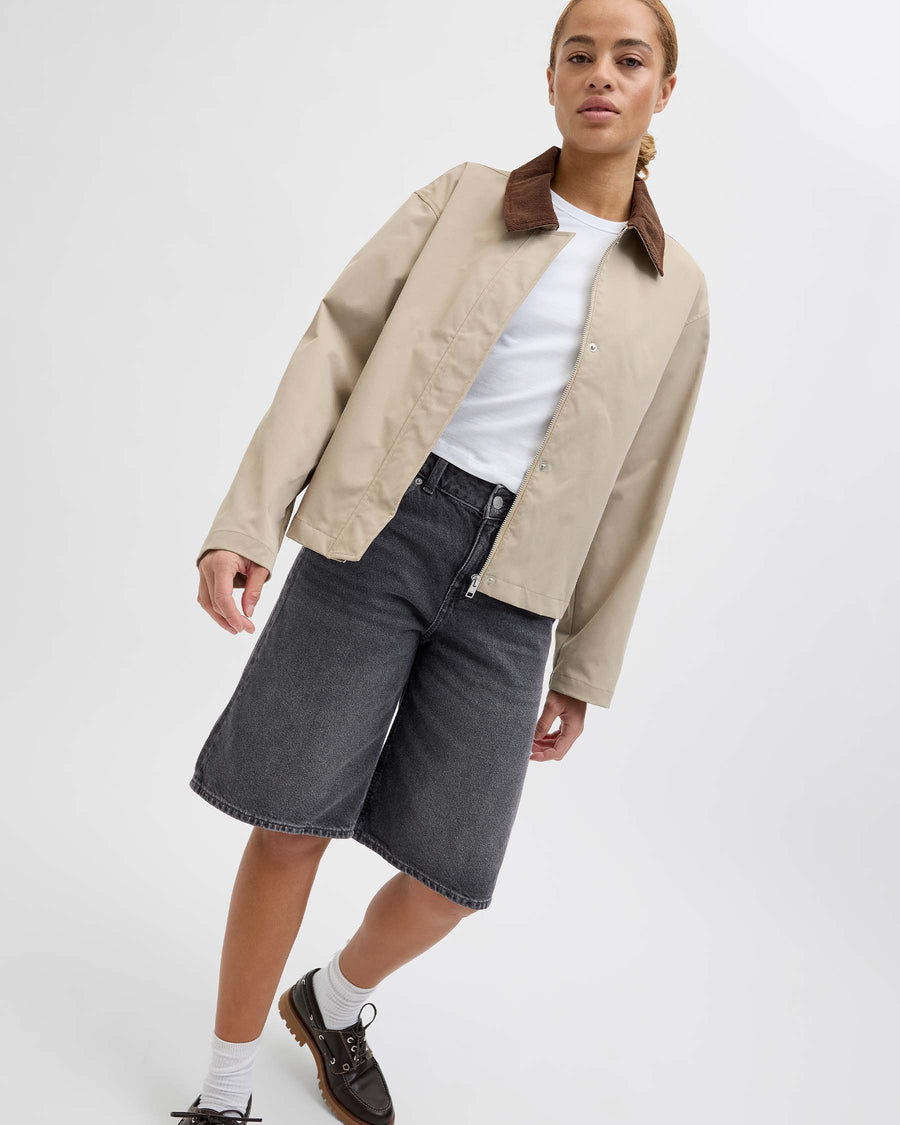 JXLAURA LONG MW DENIM SHORTS