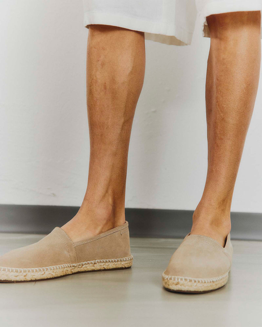 Mich suede espadrill