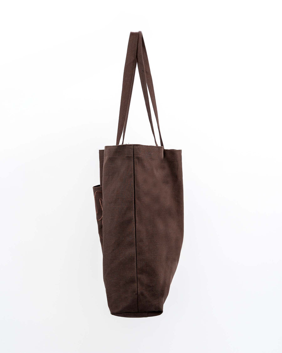 Brown shopper