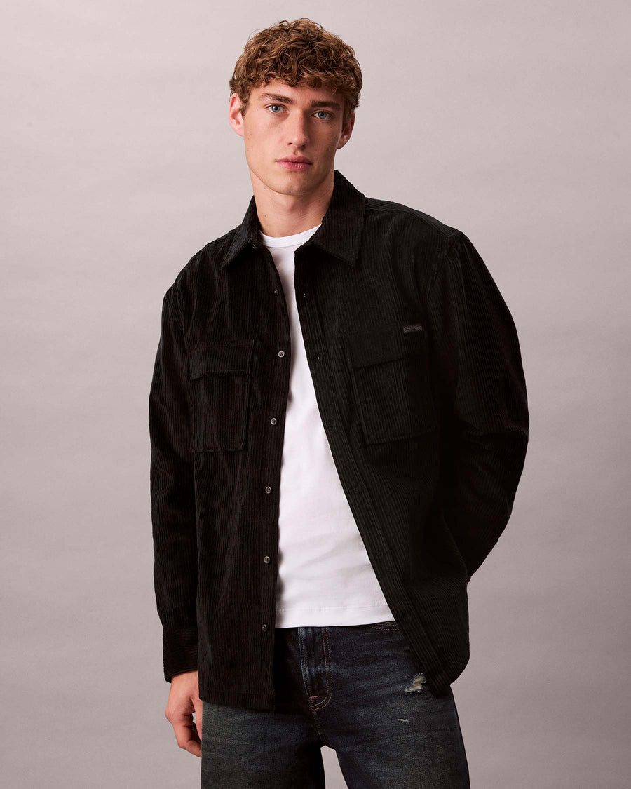 LS CORDUROY POCKET RELAX SHIRT