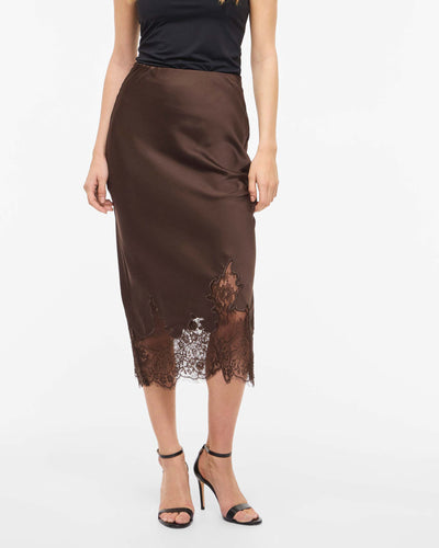 VISABEL HW MIDI LACE SKIRTThumbnail