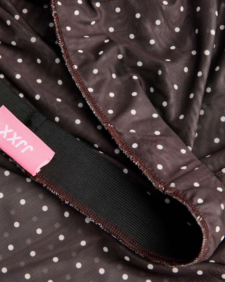 JXMINNA MESH STRAIGHT SKIRT