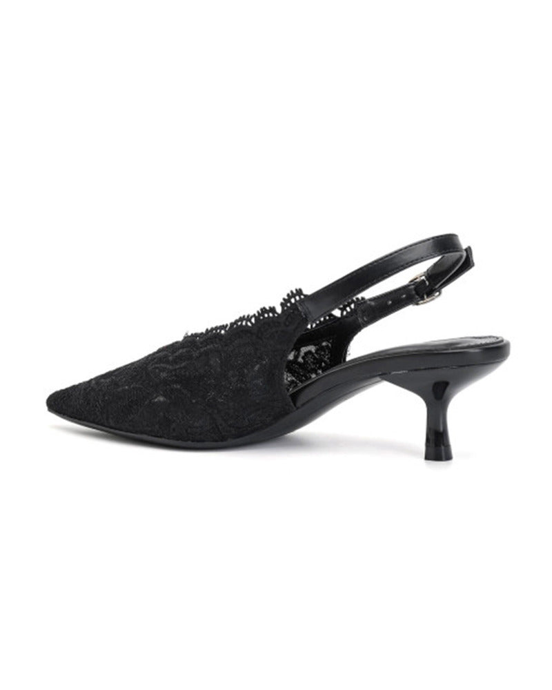 Masey lace heels