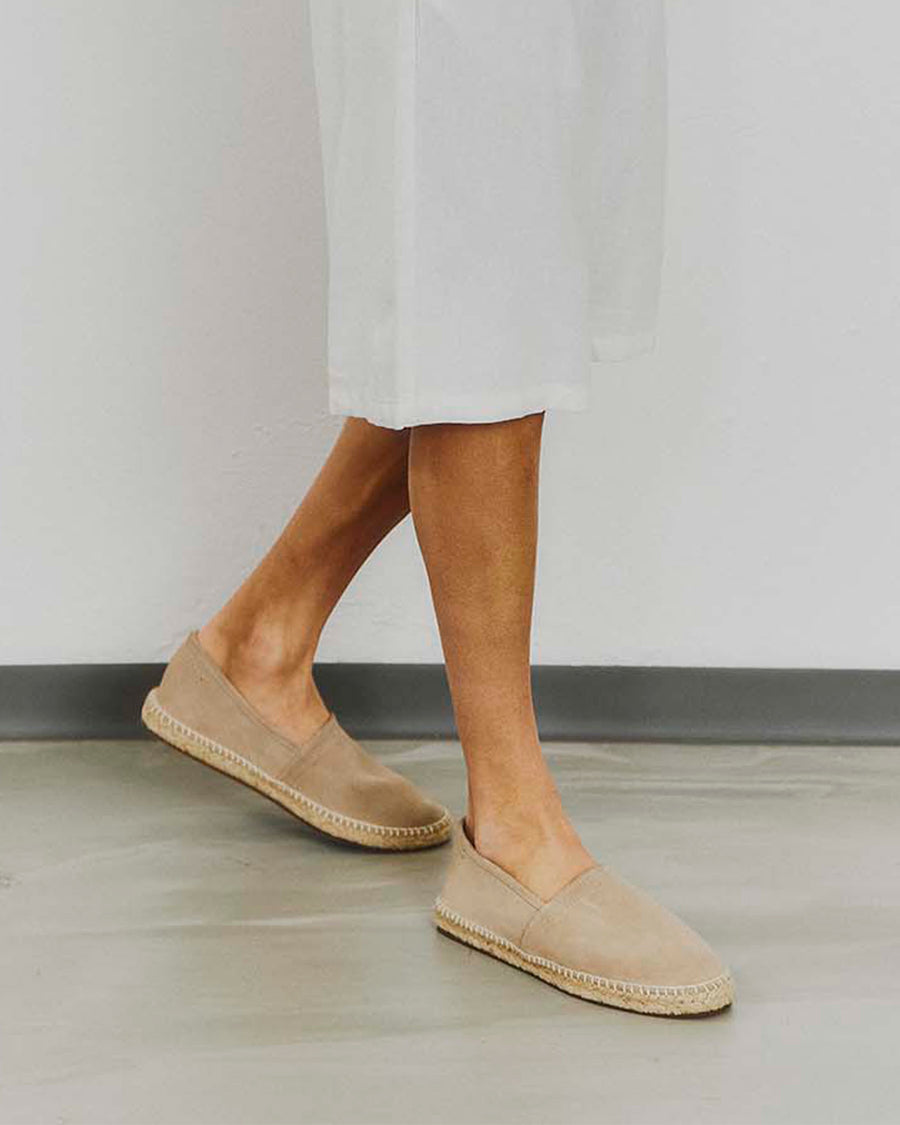 Mich suede espadrill