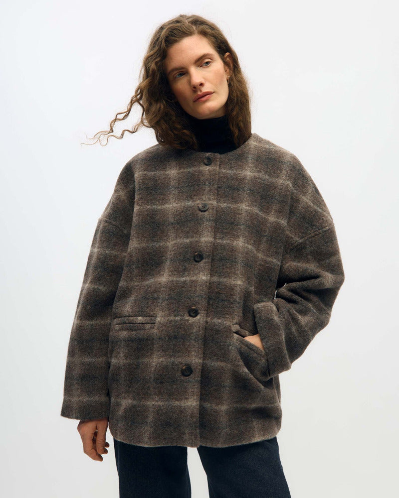 OBJMAISE SCARF JACKET