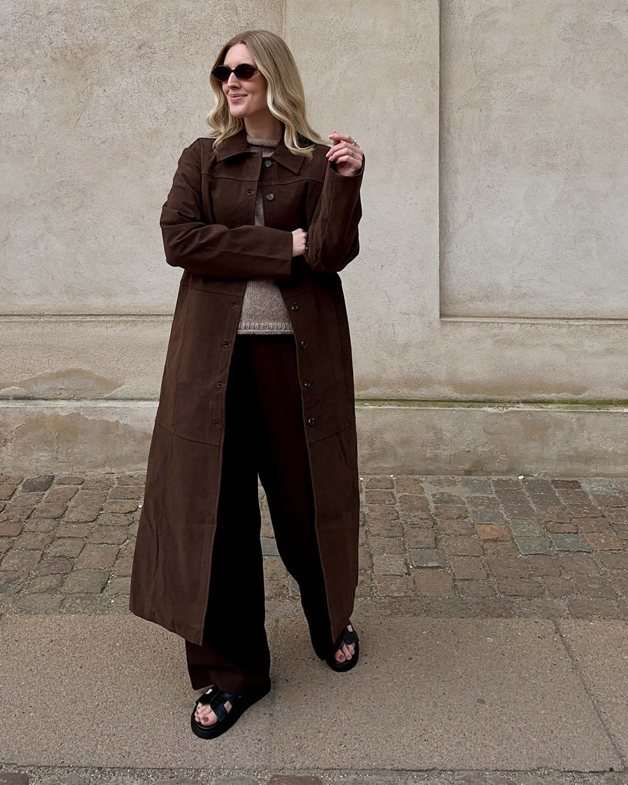 Ava fake suede jacket