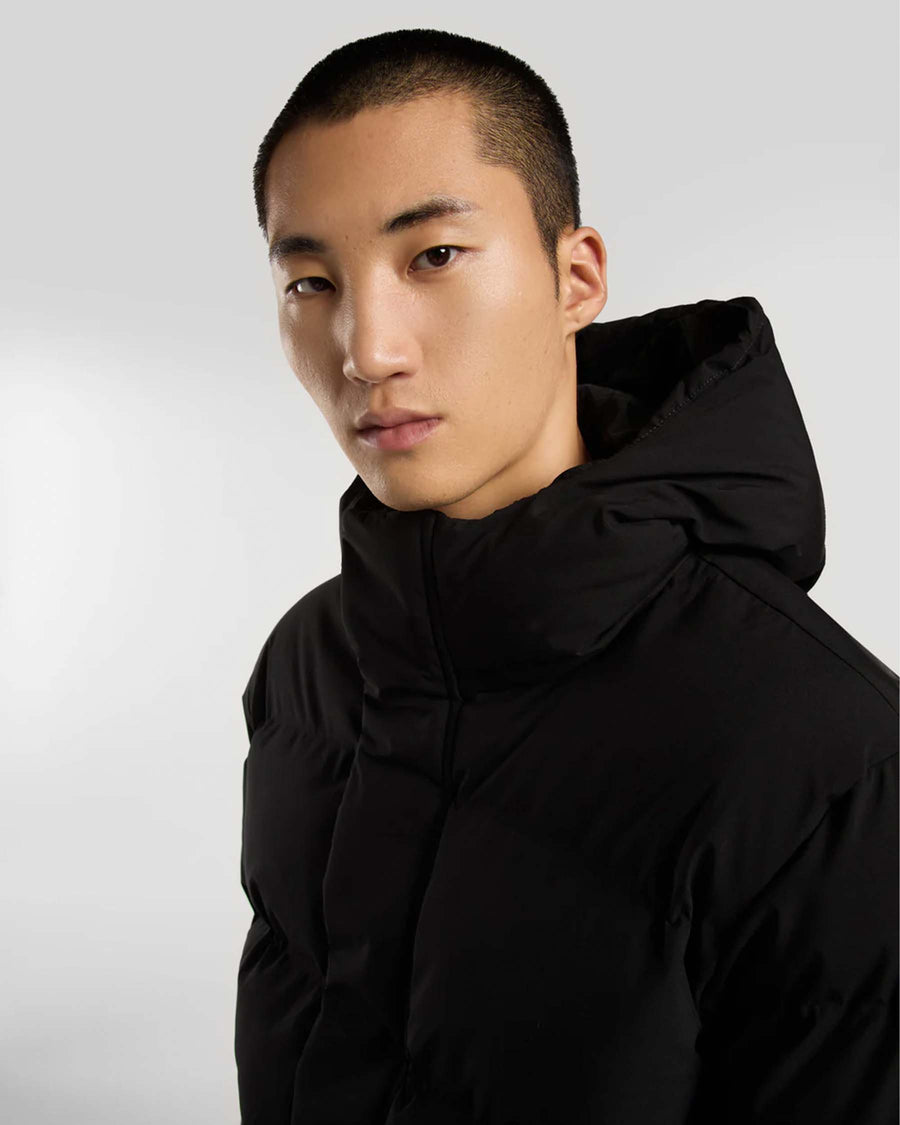 EAGLEVILLE HOODED PUFFER