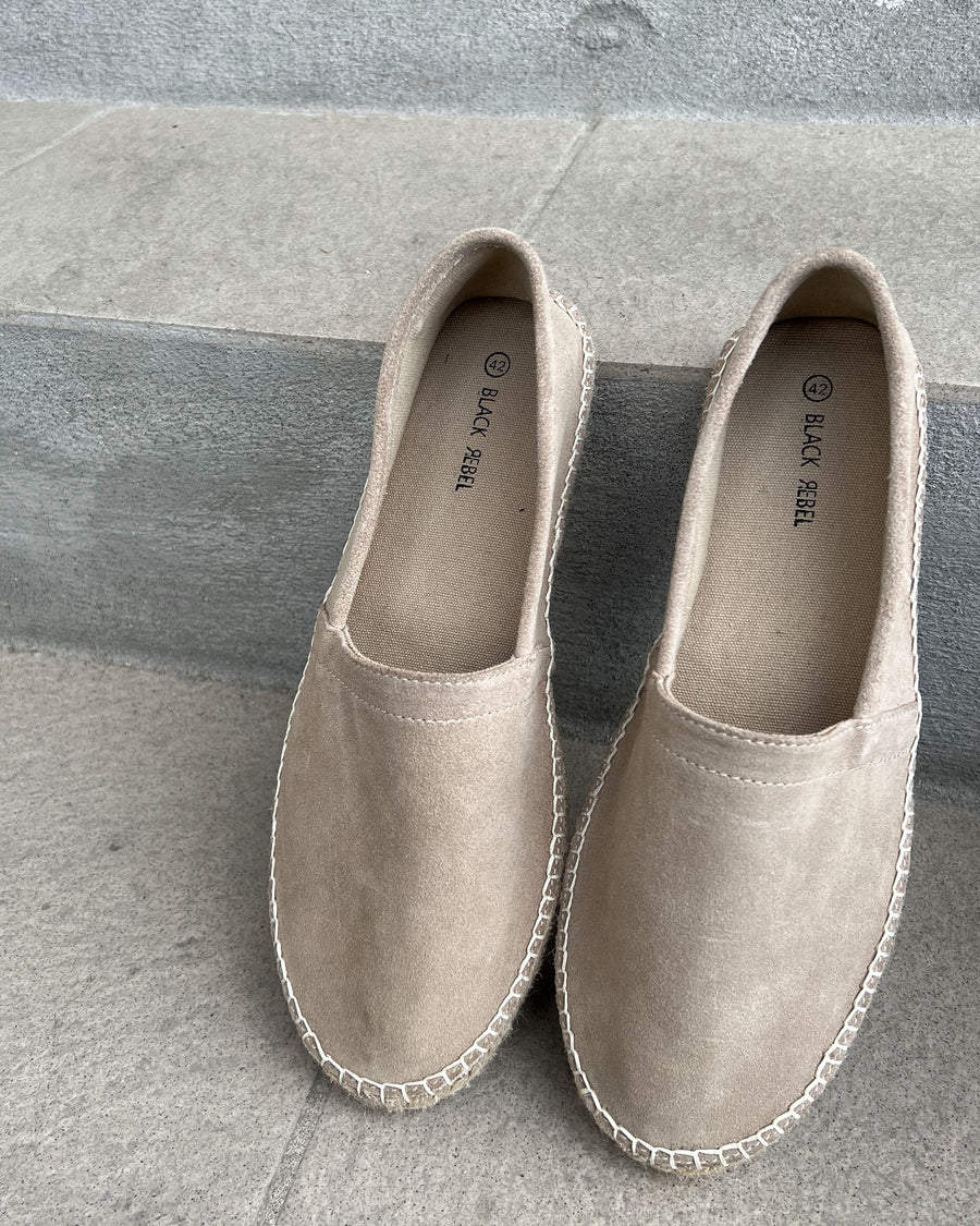 Mich suede espadrill