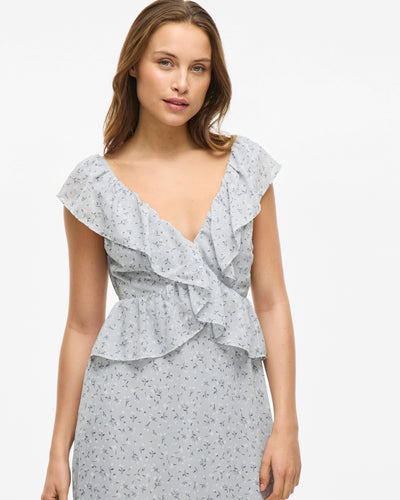 VIMONE S/L MAXI FLOUNCE DRESSThumbnail