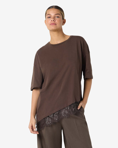 NMEASY LACE DETAIL T-SHIRTThumbnail