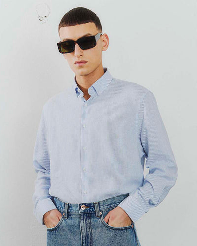 Mario linen shirt lsThumbnail