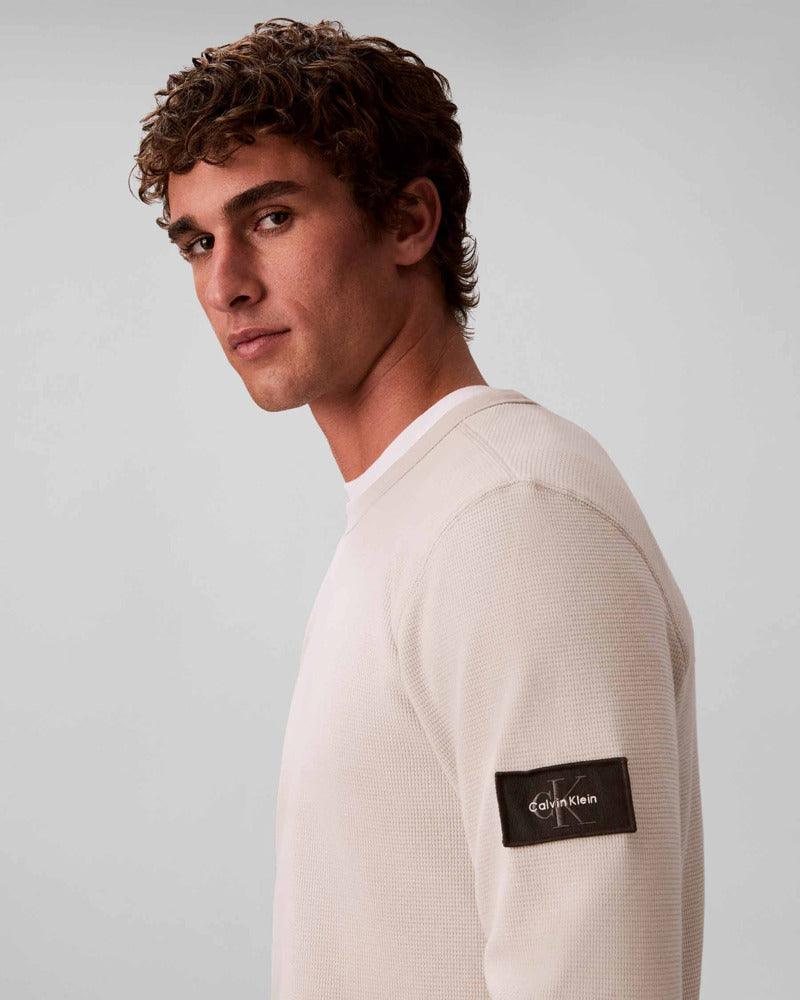 LS WAFFLE BADGE TEE