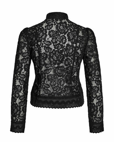 NMVENNA L/S MANDARIN BLOUSEThumbnail