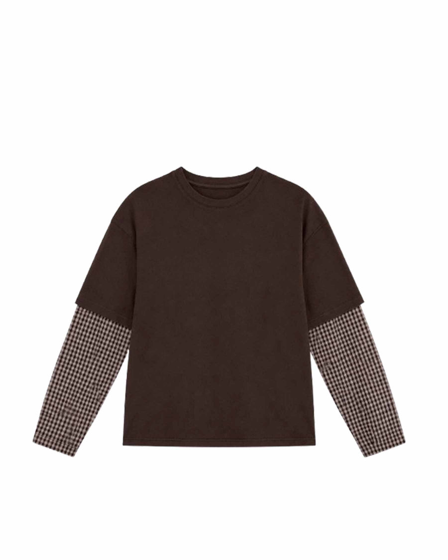Mie oversize check ls