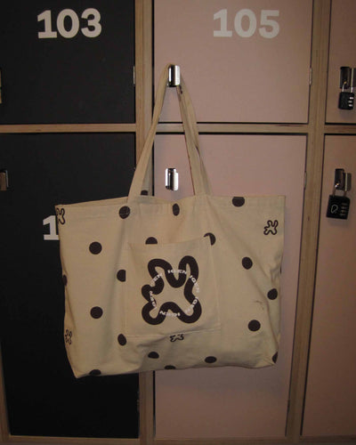 Shopper signatur brown dotsThumbnail