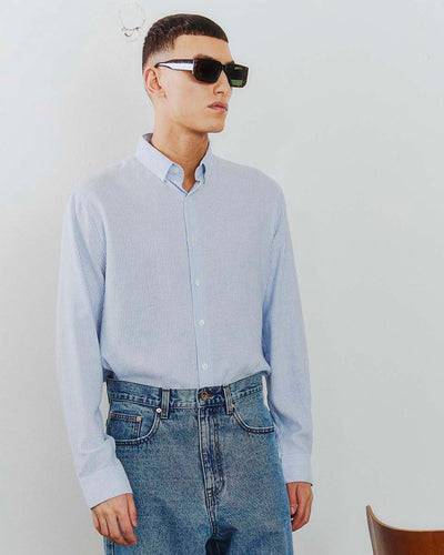 Mario linen shirt lsThumbnail