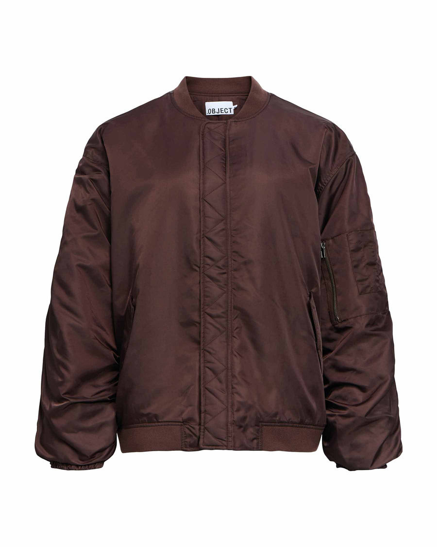Objmary oversize bomber jacket