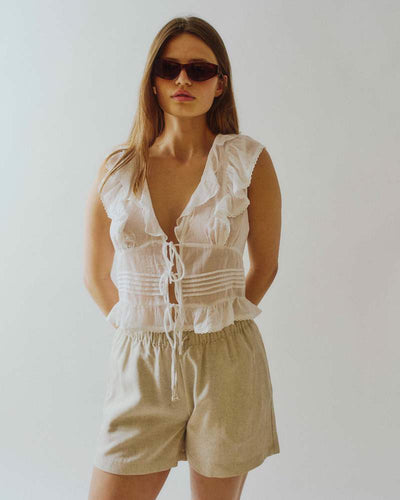 Purmathilda linen shortsThumbnail