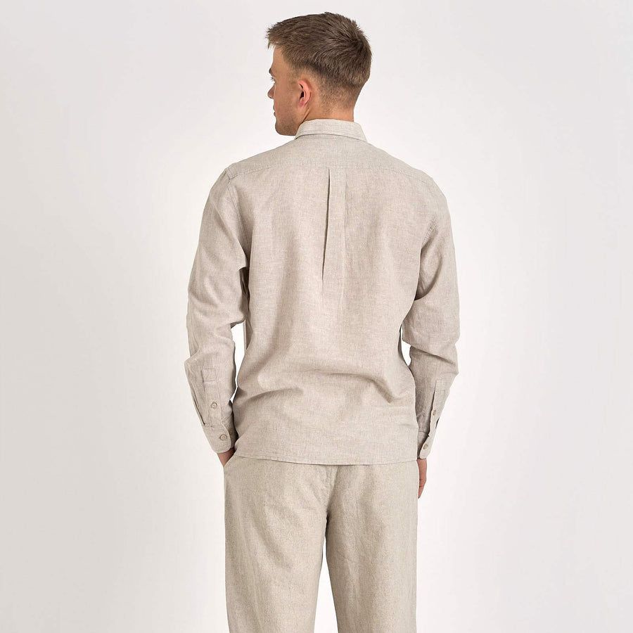 Mario linen Shirt LS
