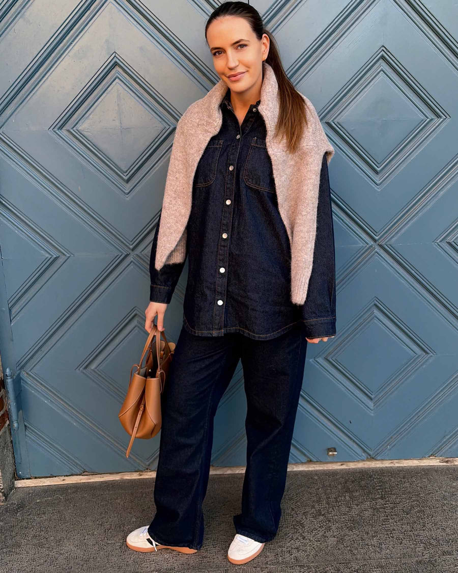 NMALVA L/S DENIM SHACKET