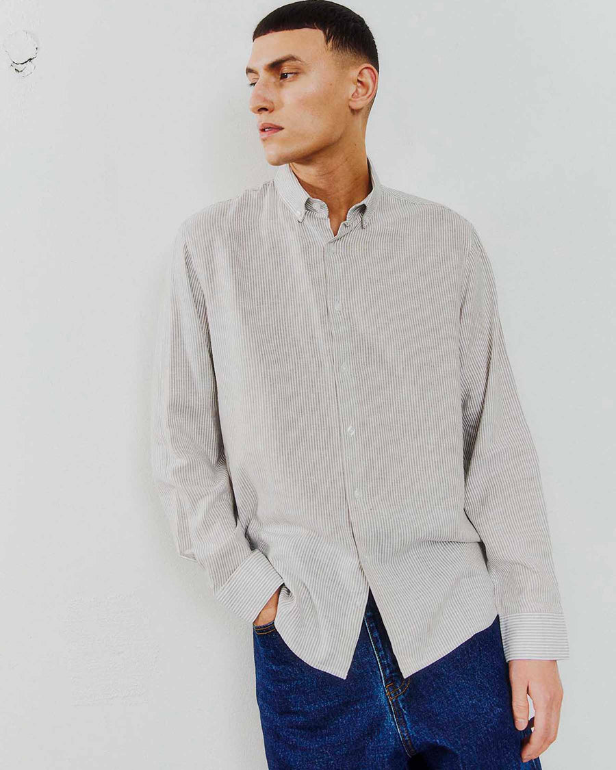 Mario linen shirt ls