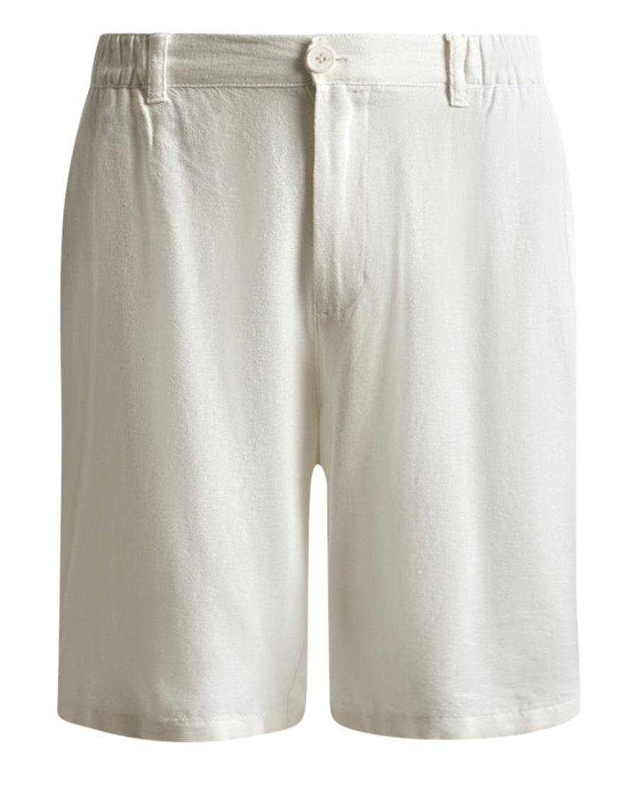 Boxy linen shorts