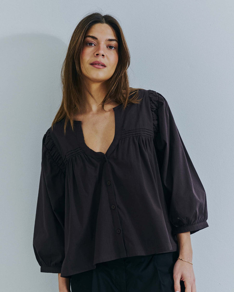Dina cotton blouse