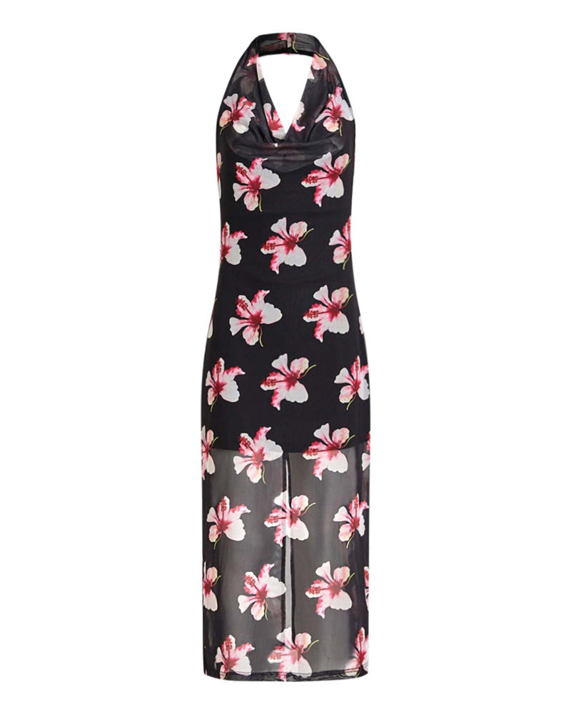 Pursofia waterfall dress