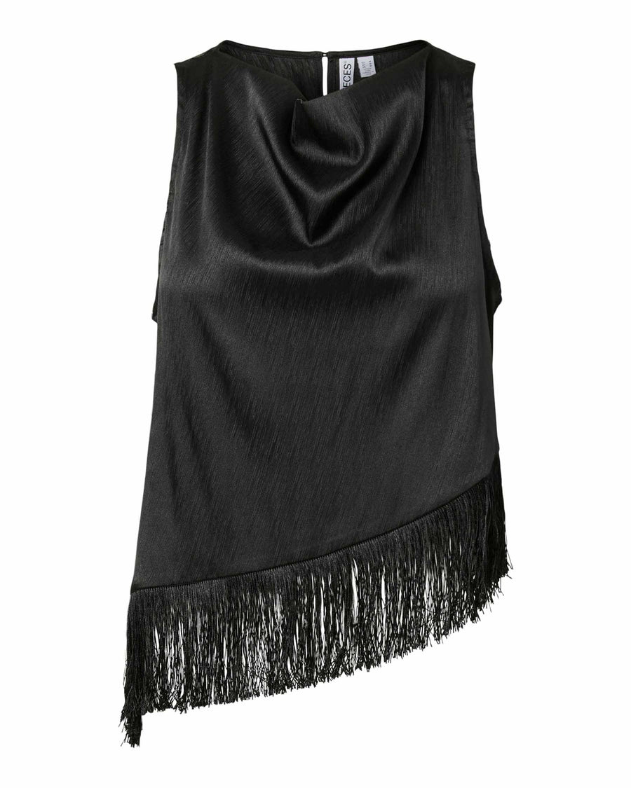 PCANNE SL FRILL TOP