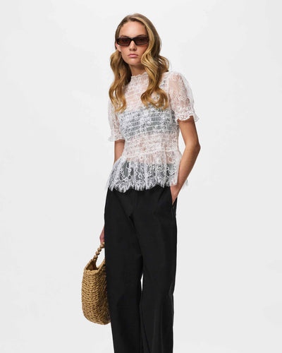 PCJILLY SS LACE TOPThumbnail