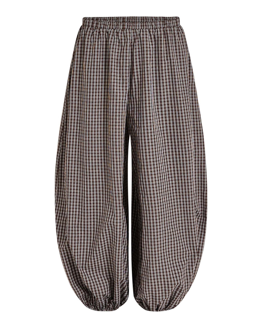 Purella check harem pant