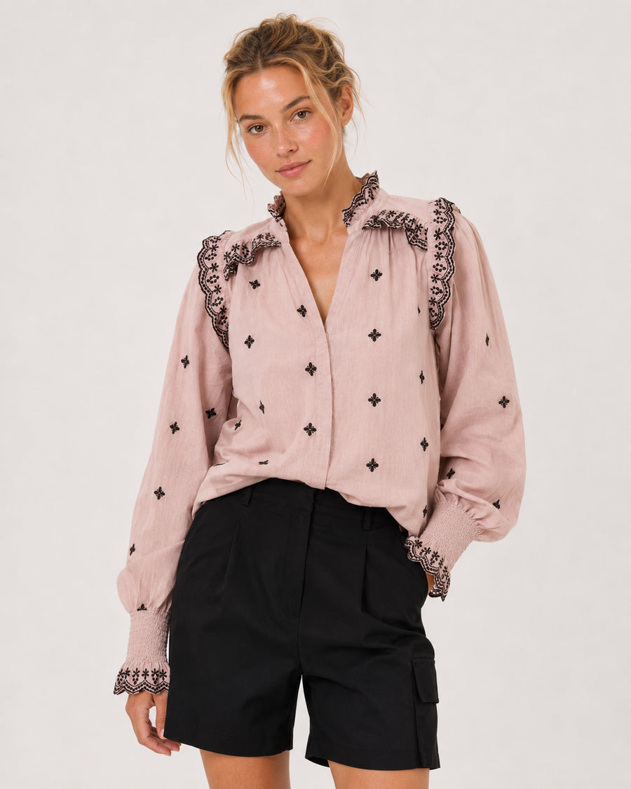 Maya embroidery blouse