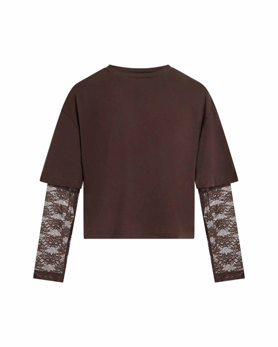 Serena lace tee