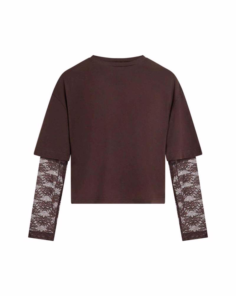 Serena lace tee