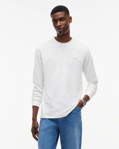 TJM SLIM CHEST LINEAR LS TEEThumbnail