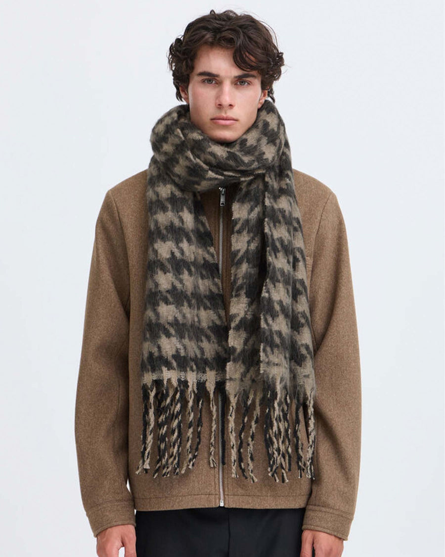 CFTHINUS HOUNDSTOOTH SCARF