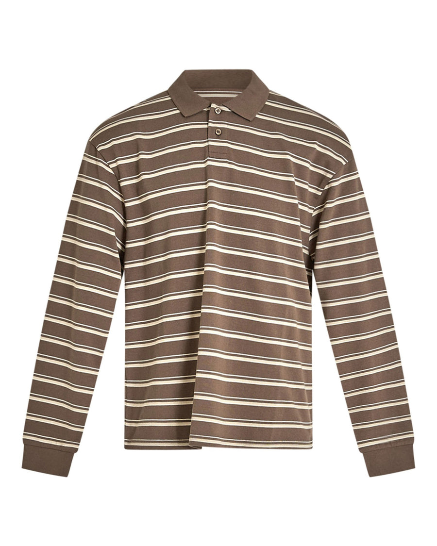 Striped Ls Polo
