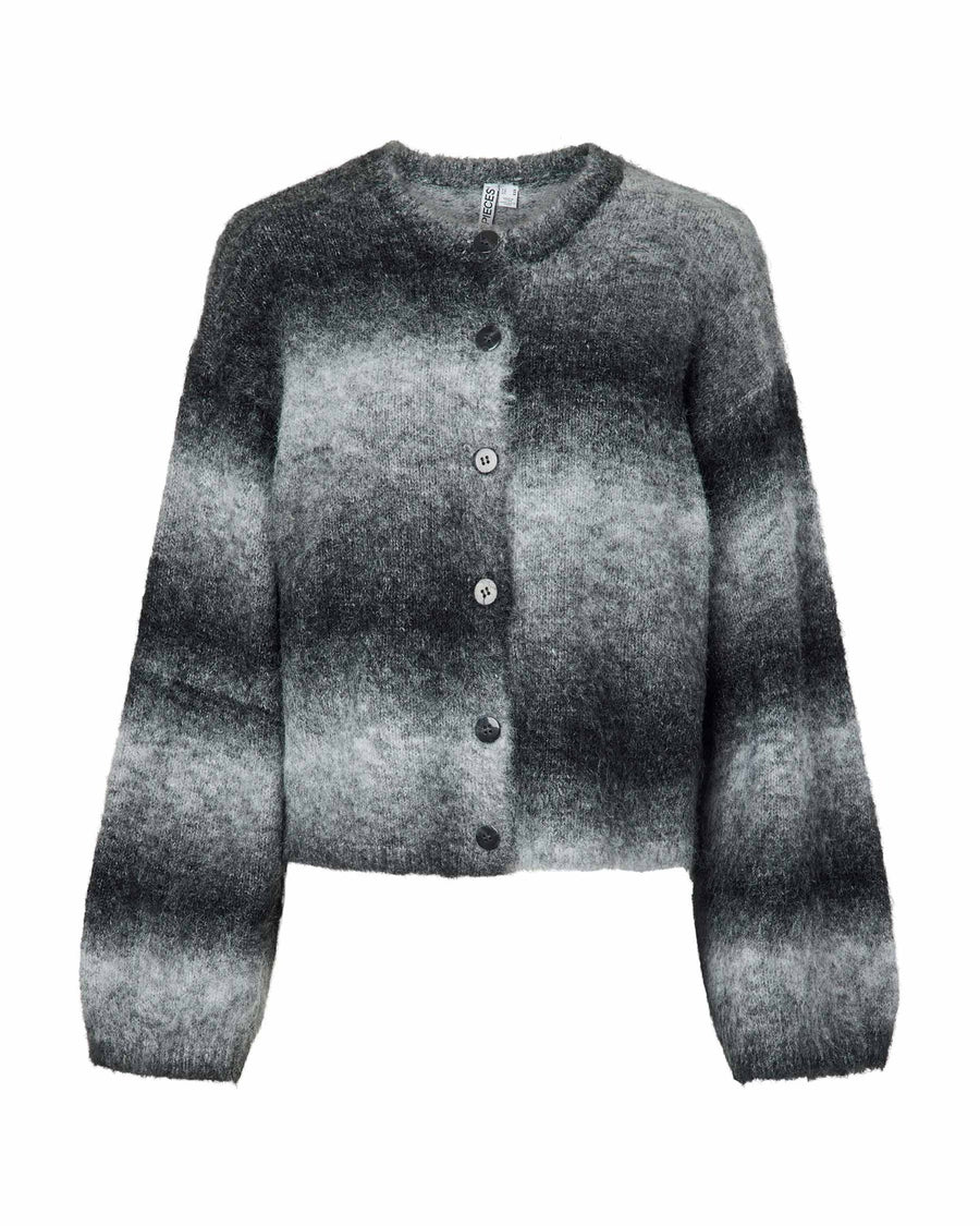 PCALBA O-NECK KNIT CARDIGAN