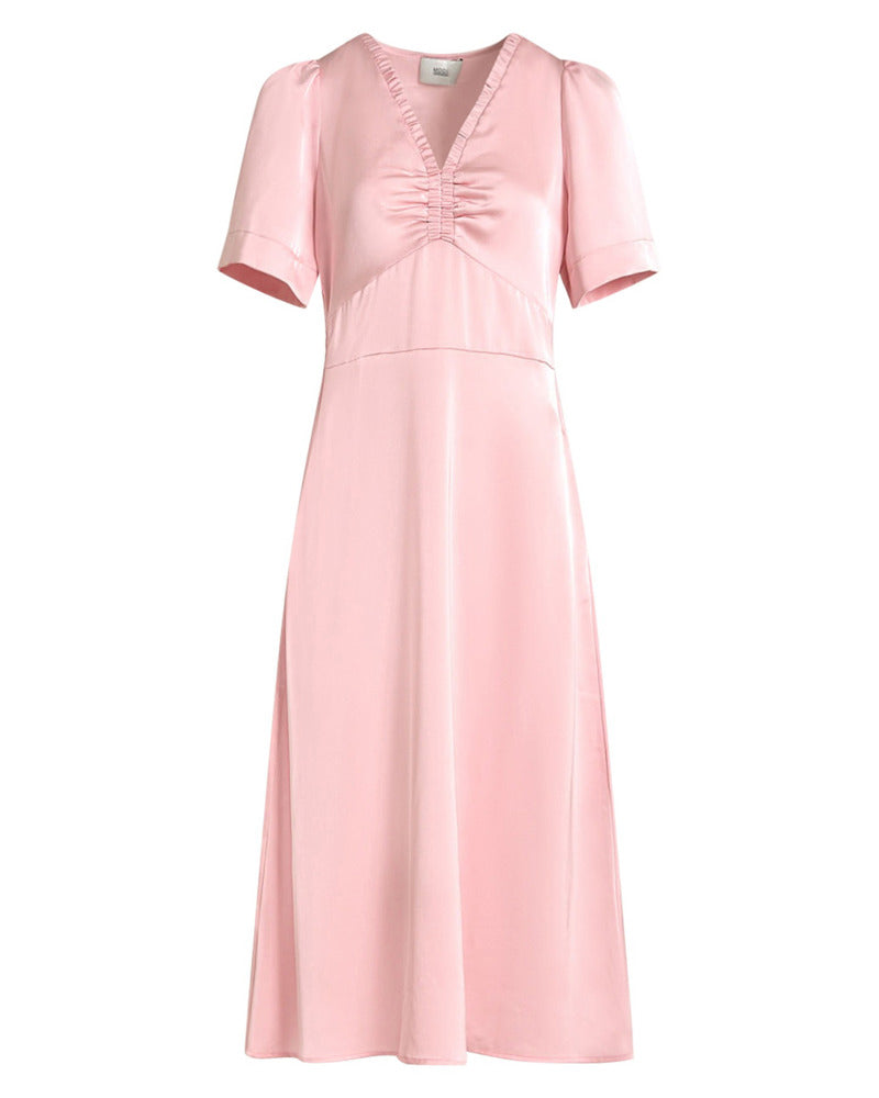 Paulie satin dress