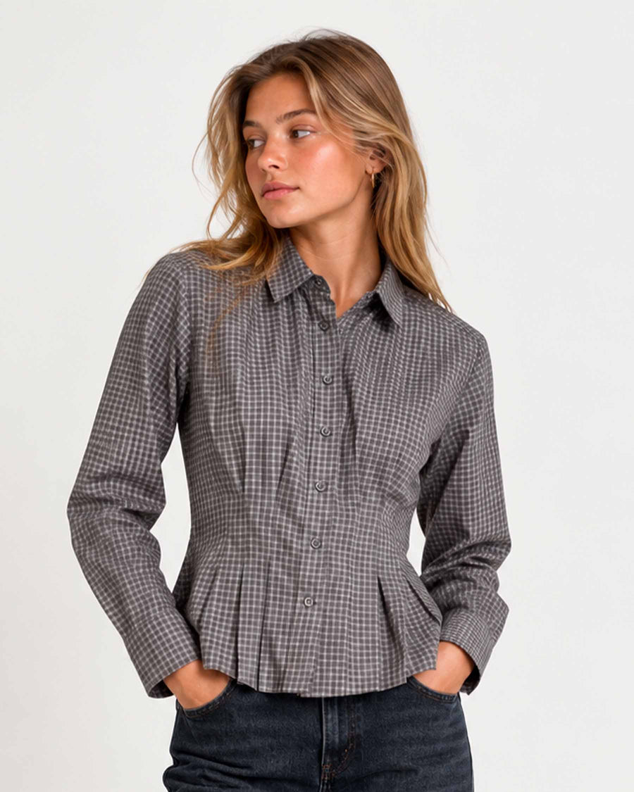 Joni check shirt