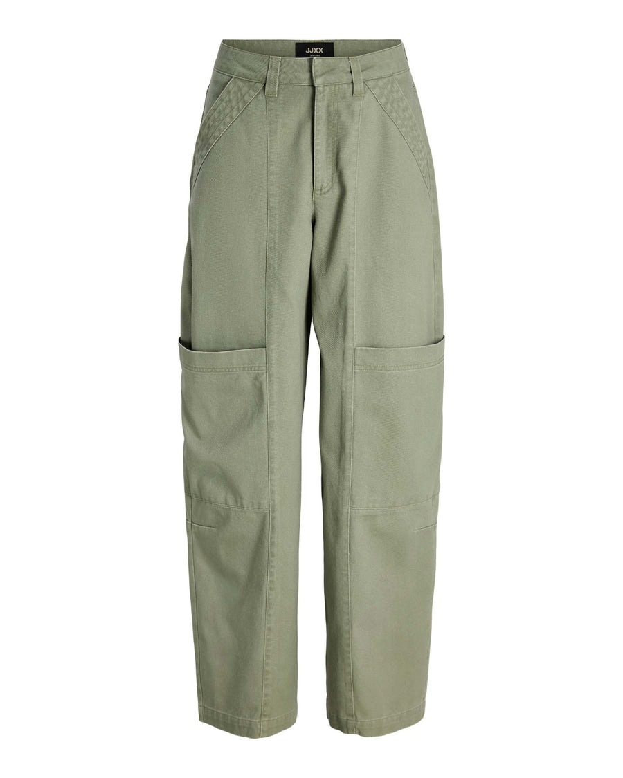 JXRINA FRAY BARREL CARGO PANT