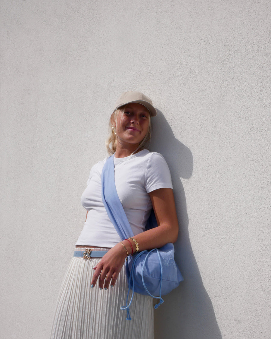 Crossbody mini shopper