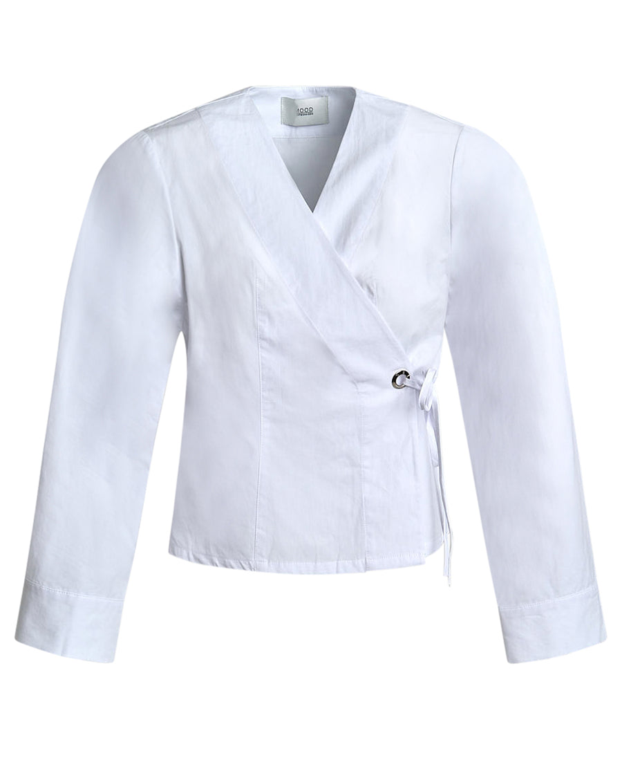 Henlie poplin blouse