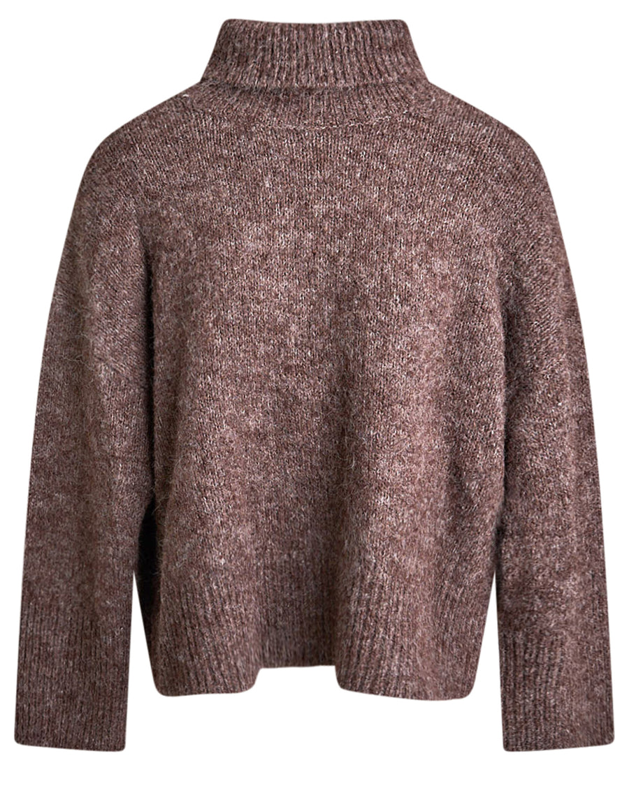 Nona fluffy highneck knit